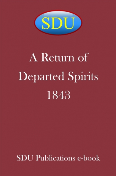 A Return of Departed Spirits 1843
