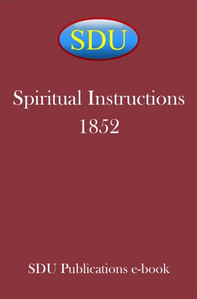 Spiritual Instructions 1852