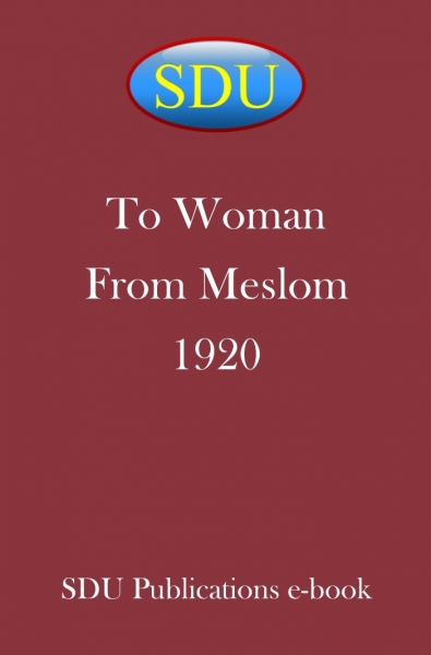 To Woman From Meslom 1920