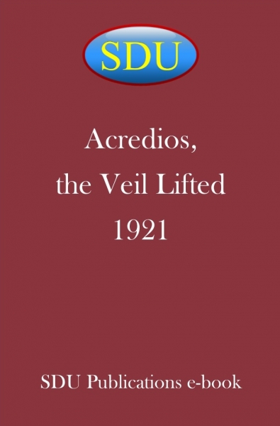 Acredios, the Veil Lifted 1921