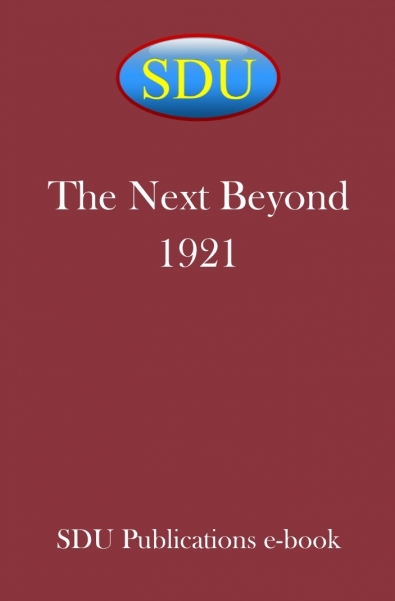 The Next Beyond 1921